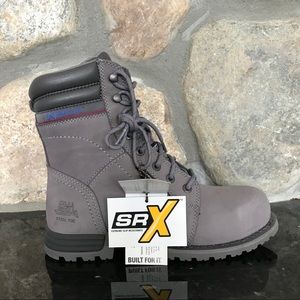 women's echo waterproof steel toe work boot